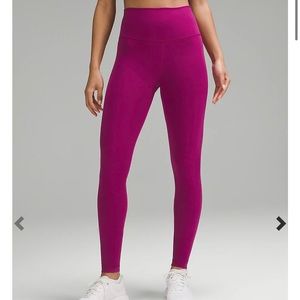 Lululemon wunder train high rise 28” leggings